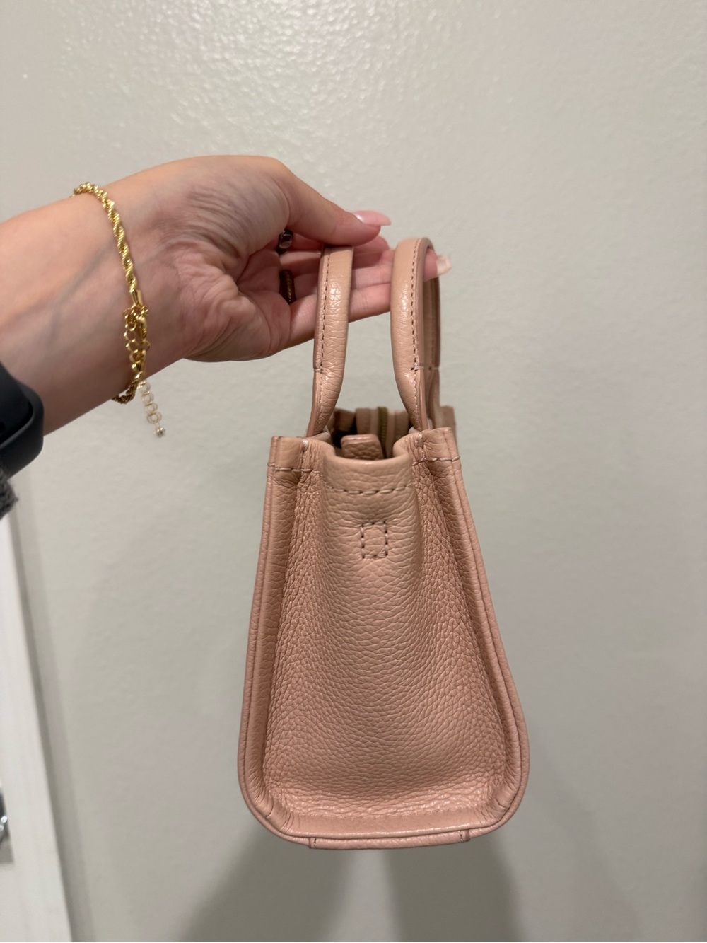 Marc Jacobs Small The Tote Bag in Blush - Picture 2 of 5